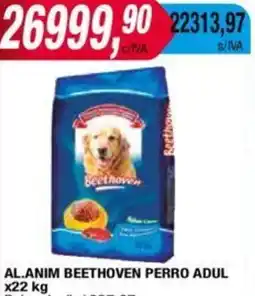 Maxiconsumo AL.ANIM BEETHOVEN PERRO ADUL x 22kg oferta