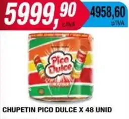 Maxiconsumo CHUPETIN PICO DULCE X 48 UNID oferta
