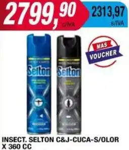Maxiconsumo INSECT. SELTON C&J-CUCA-S/OLOR X 360 CC oferta