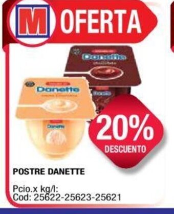 Maxiconsumo Danette Postre oferta