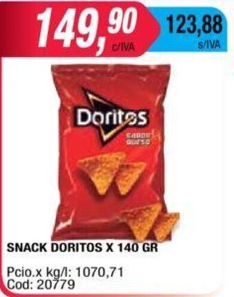 Maxiconsumo Doritos Snack x 140gr oferta