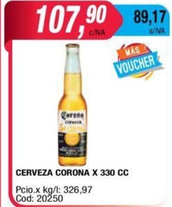Maxiconsumo Corona Cerveza x 330cc oferta