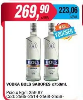Maxiconsumo Bols Vodka Sabores x 750cc oferta