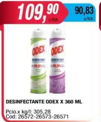 Maxiconsumo Odex Desinfectante x 360ml oferta