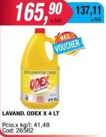 Maxiconsumo Odex Lavand x 4lt oferta