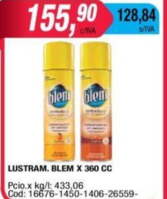 Maxiconsumo Blem Lustram x 360cc oferta