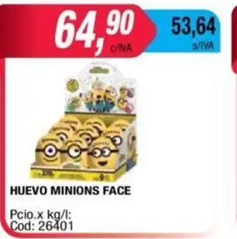 Minions Huevo Face