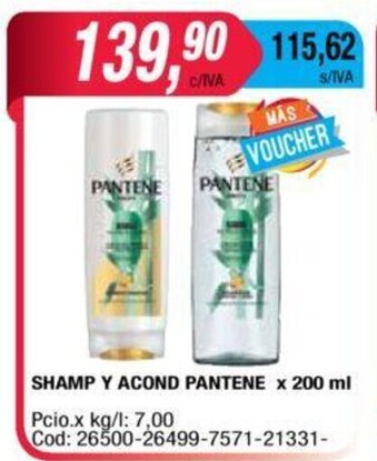 Maxiconsumo Pantene Shamp Y Acond x 200ml oferta