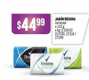 Makro Jabón Rexona x 125g oferta