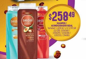 Makro Shampoo Acondicionador Sedal oferta