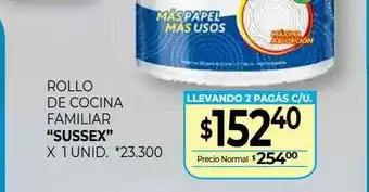 La Anonima Rollo De Cocina Familiar Sussex x 1unid oferta