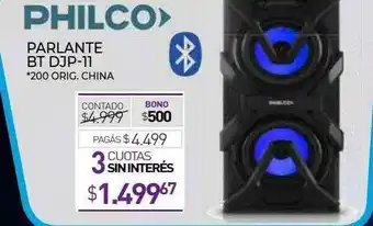 La Anonima Parlante Bt Djp-11 Philco oferta