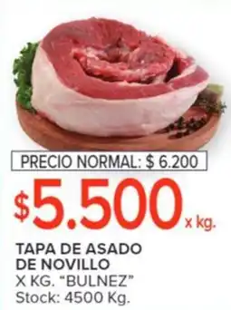 Carrefour TAPA DE ASADO DE NOVILLO oferta