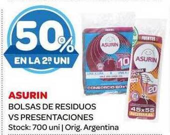 Carrefour Maxi Asurin Bolsas De Residuos Vs Presentaciones oferta