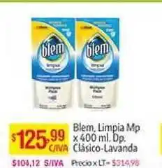 Medamax Blem. Limpia Mp X 400 Ml. Dp. Cläsico-lavanda oferta