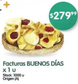Supermercados Buenos Días Facturas BUENOS DÍAS x 1u oferta