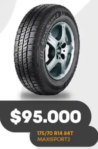 Supermercados Tadicor 175/70 R14 84T MAXISPORT2 oferta