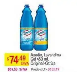 Medamax Ayudin, Lavandina Gel 450Ml. Original-citrica oferta