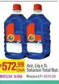 Medamax Ace. Liq.x.3l Solucion Total Bot. oferta
