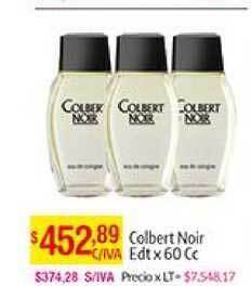 Medamax Colbert Noir Edt X 60 Cc oferta