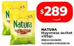 Supermayorista Vital NATURA Mayonesa sachet x125gr. oferta