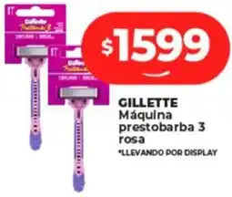 Supermayorista Vital GILLETTE Máquina prestobarba 3 rosa oferta