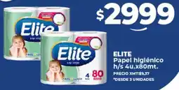 Supermayorista Vital ELITE Papel higiénico h/s 4u.x80mt. oferta