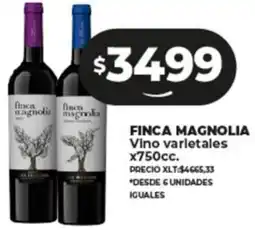 Supermayorista Vital FINCA MAGNOLIA Vino varietales x750cc. oferta