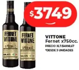Supermayorista Vital VITTONE Fernet x750cc oferta