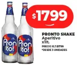 Supermayorista Vital PRONTO SHAKE Aperitivo x 1lt oferta