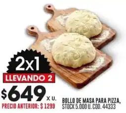 Coto BOLLO DE MASA PARA PIZZA X U oferta