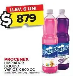 Carrefour Maxi Procenex - limpiador liquido oferta
