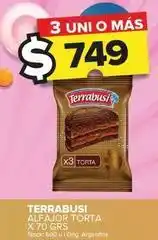 Carrefour Maxi Terrabusi - alfajor torta oferta