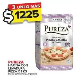 Carrefour Maxi Pureza - harina con levadura pizza oferta