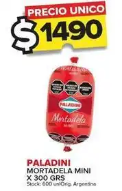 Carrefour Maxi Paladini - mortadela mini oferta