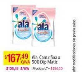 Ala, Cam.r.fina X 900 D-p Matic
