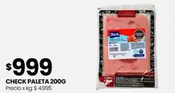 Punto Mayorista CHECK PALETA 200G oferta