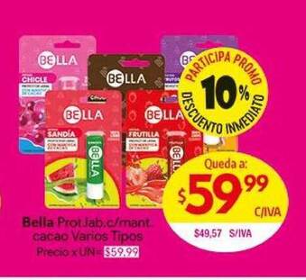 Medamax Bella Prot. Lab.c-mant. Cacao Varios Tipos oferta