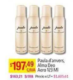 Paula.d'anvers, Alma Deo Aero 123 Ml