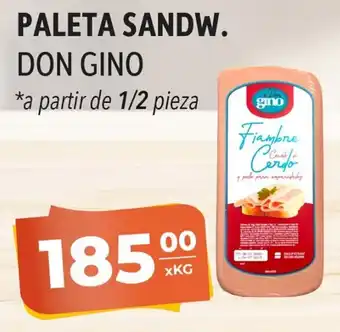 El Milagro Mayorista Paleta Sandw Don Gino oferta