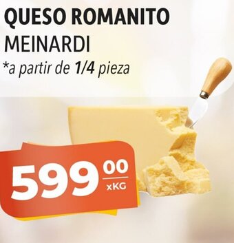 El Milagro Mayorista Queso Romanito Meinardi oferta