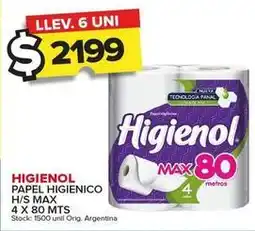 Carrefour Maxi Higienol - papel higienico oferta