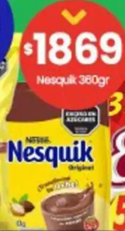 Changomas Nesquik 360gr oferta