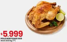 Changomas POLLO ROSTIZADO X KG oferta