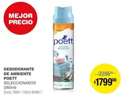 Atomo Conviene DESODORANTE DE AMBIENTE POETT SELECCIONADOS 360ML oferta