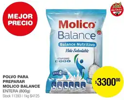 Atomo Conviene POLVO PARA PREPARAR MOLICO BALANCE ENTERA 800g oferta