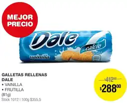 Atomo Conviene GALLETAS RELLENAS DALE 81G oferta