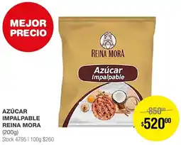 Atomo Conviene AZÚCAR IMPALPABLE REINA MORA 200G oferta