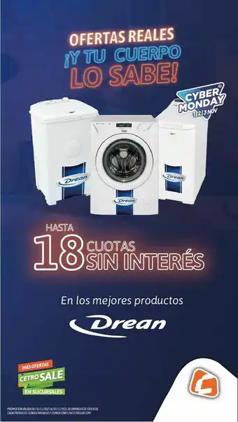 Cetrogar Drean oferta