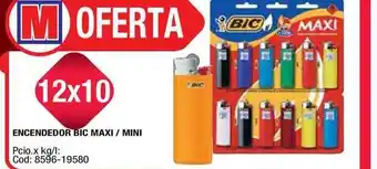 Maxiconsumo Encendedor Bic Maxi Mini oferta